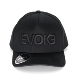 Evoke EVK 4 Baseball 6 Aba Curva Caviar Preto Snapback Caps