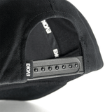 Evoke EVK 4 Baseball 6 Aba Curva Caviar Preto Snapback Caps