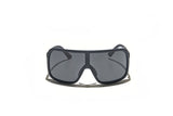 Evoke Nosedive High-end A11 Midnight Matte Silver Gray Sunglasses