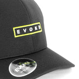 Evoke EVK 12 Baseball 66 Aba Curva Framed Preto Fechado Caps